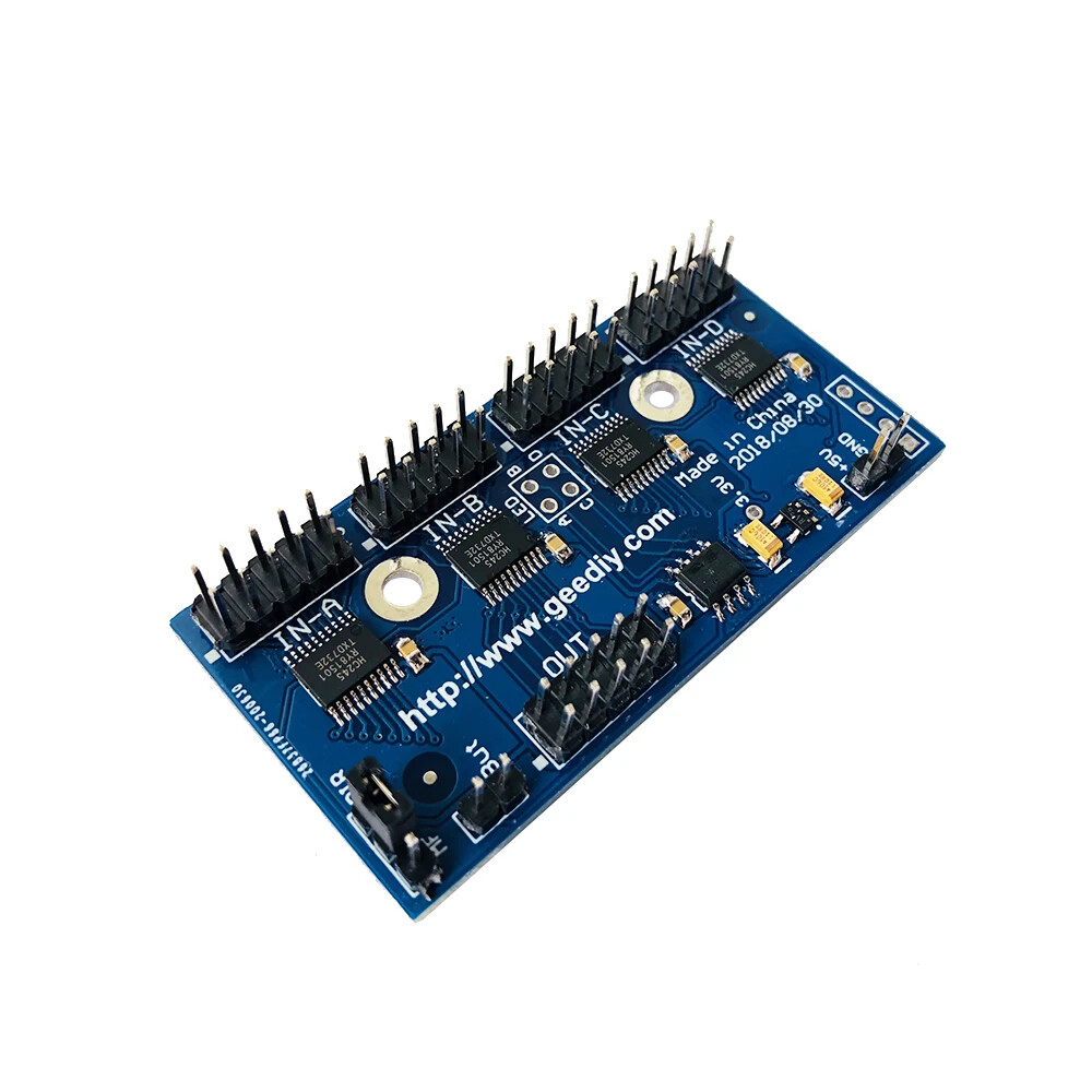 4 select 1 Channel Audio I2S Buffer Expansion IIS Switch Module For Hifi Amp DAC