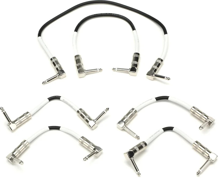 Hosa CPE-411 Guitar Patch Cable - Various Lengths (6-pack)