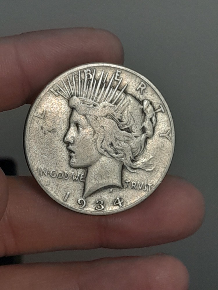 1934- S Peace Silver Dollar