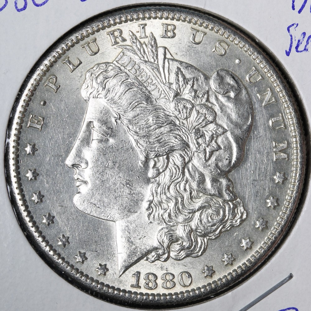 1880-S Morgan Silver Dollar BU *UNCIRCULATED* MS E378 TRWS