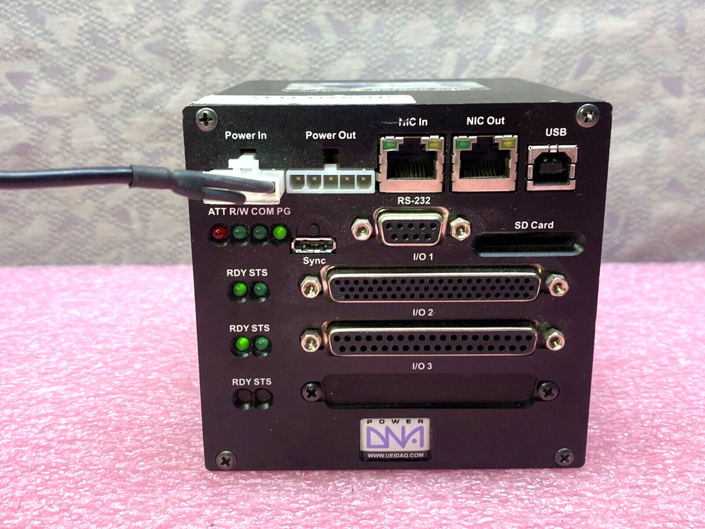 UEIDAQ DNA-PPC5 3 SLOT, ETHERNET BASED I/O DATA ACUISITION CONTROL CUBE