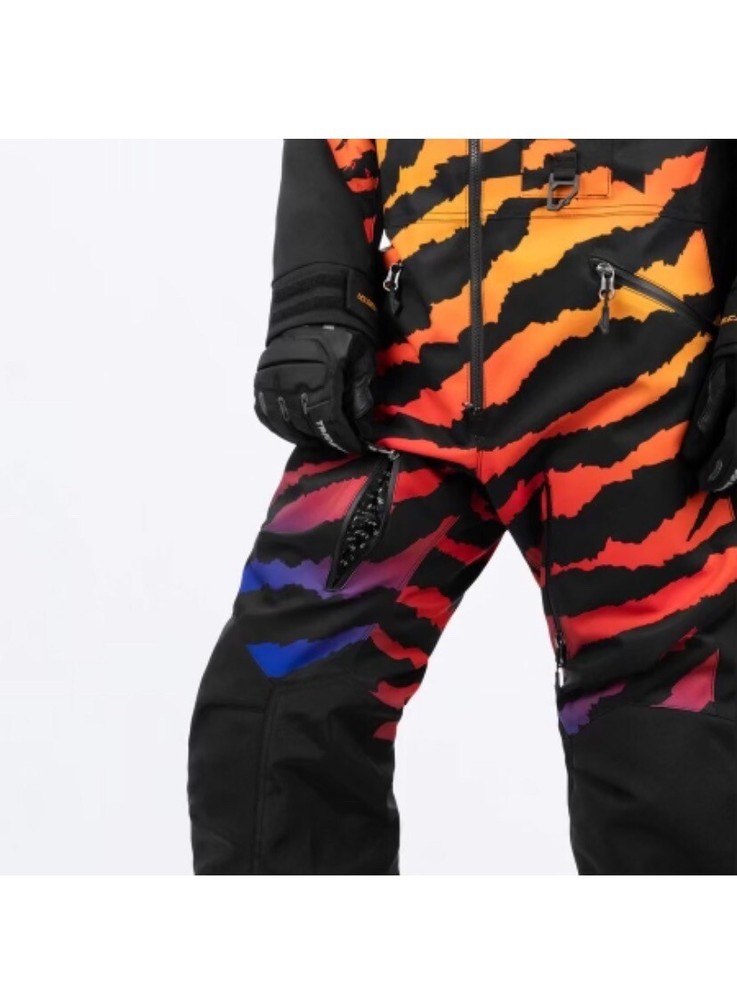 FXR Helium Lite Mens Snow Monosuit Anodized