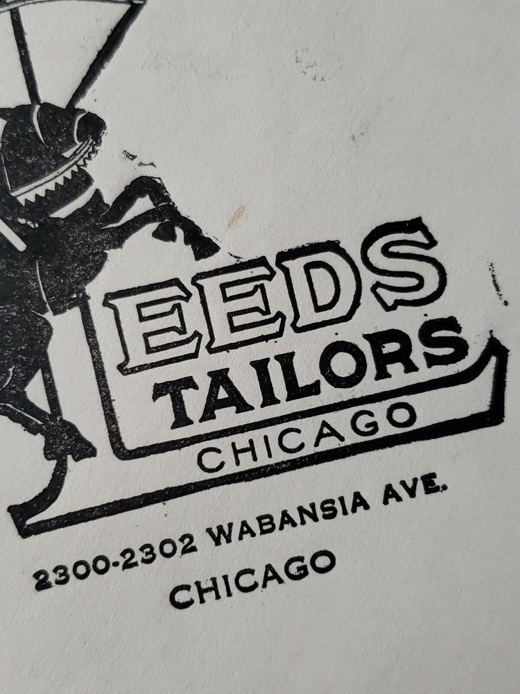 The Leeds Tailors Chicago Envelope