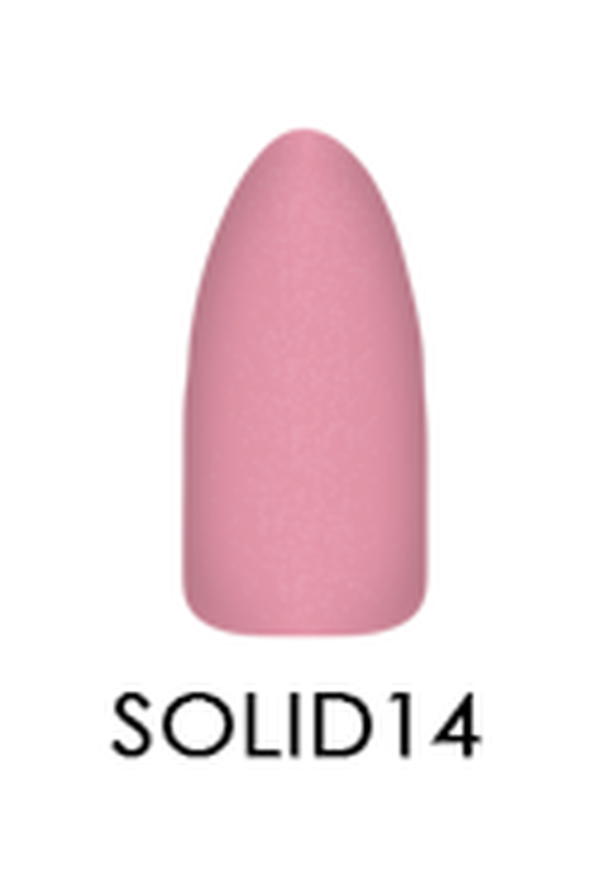 Chisel Nail Art 2 in 1 Acrylic & Dipping Powder Solid #014