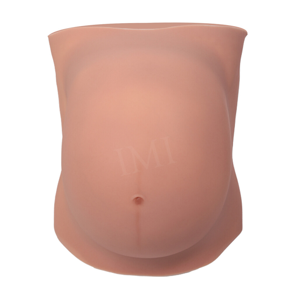 IMI Silicone Pregnant Belly Artificial Fake Pregnant Belly for Maternity Cosplay