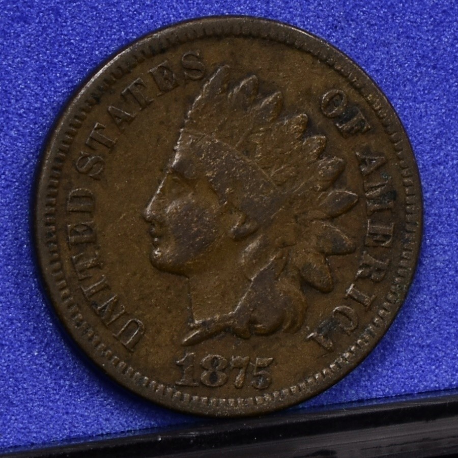1875 Indian Cent - Fine (#57419-L)