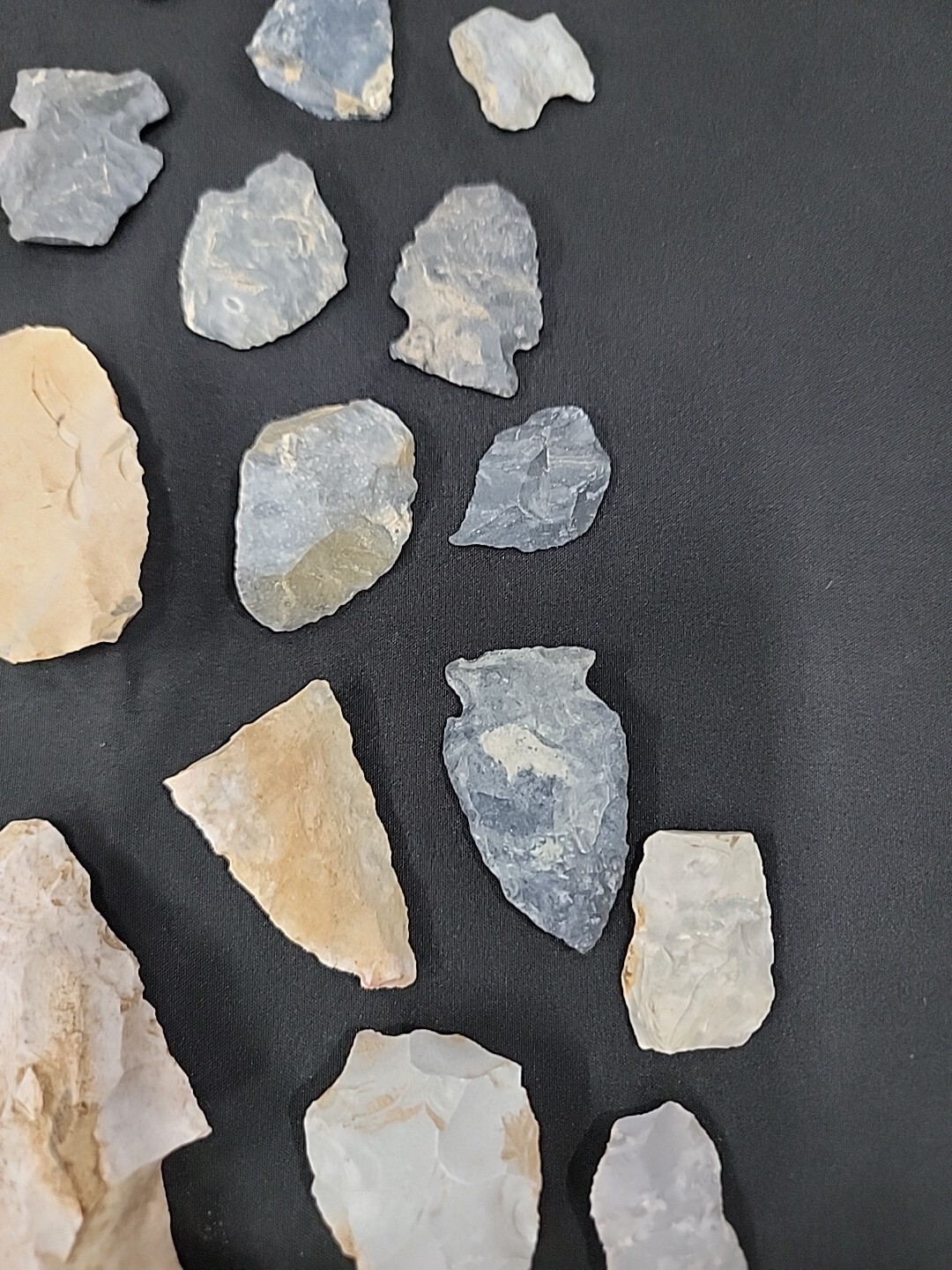 Indian Artifacts, Arrowheads, Rock drawing, Stone bowl, Ohio Collection.