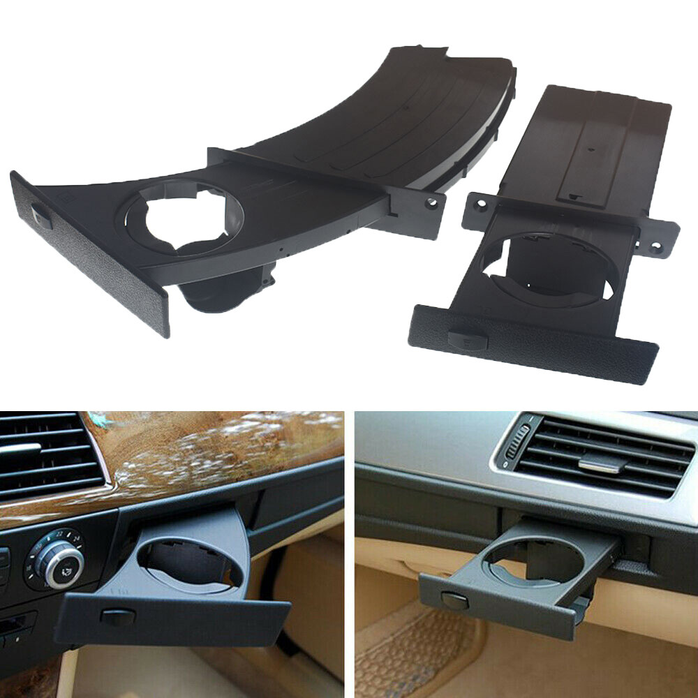 Pair Left Right Driver Passenger Side Front Cup Holder Fit For BMW E60 E61