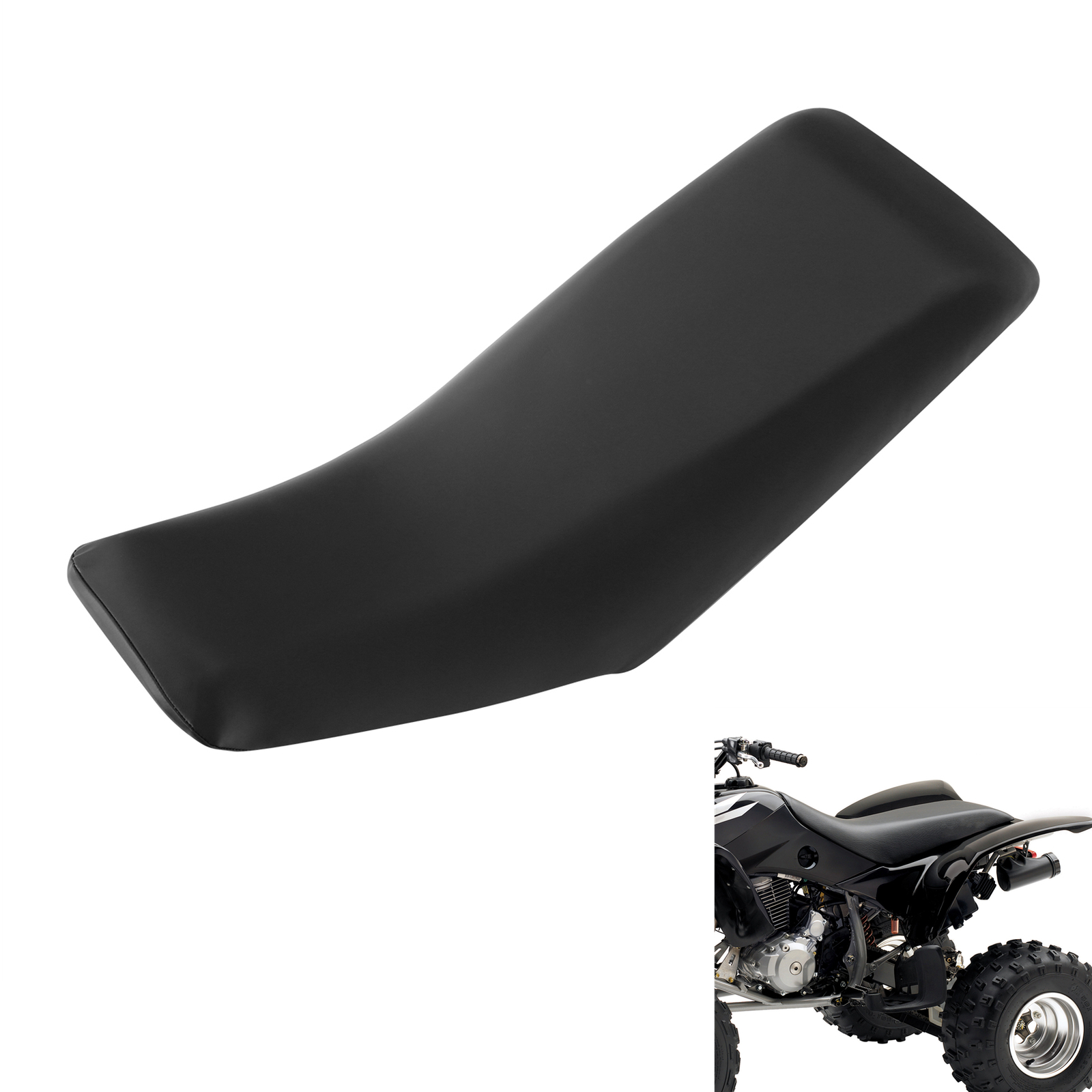 Black Complete Seat Cushion Fit For Honda Sportrax 400 TRX400EX 1999-2007 2005
