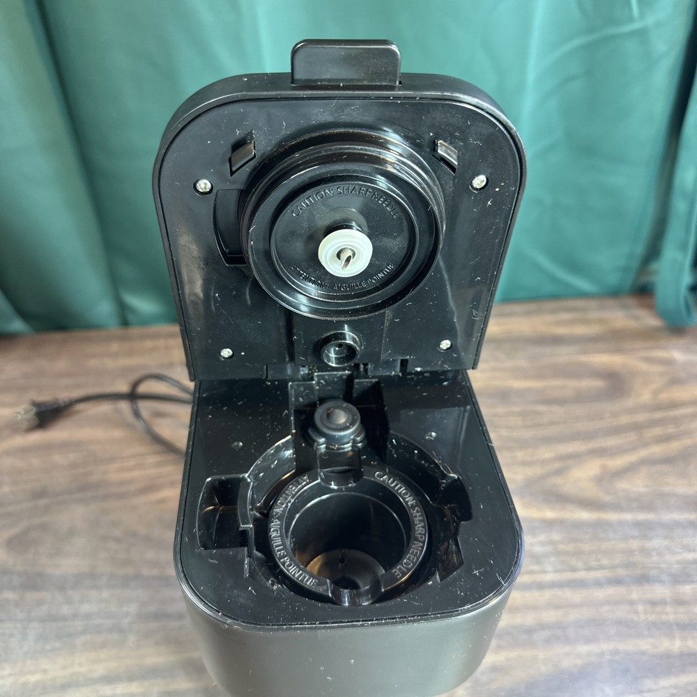 Walmart Single Cup Pod & Ground Coffee Maker Black Tested And Working
