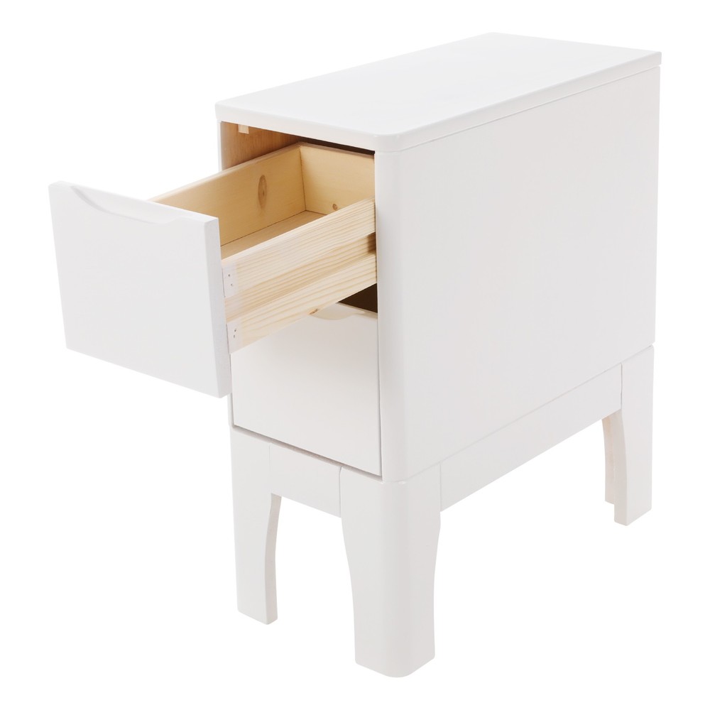 Rectangular Bedside Table 20*40*50cm Sofa Side Table Bedside Table with Drawers