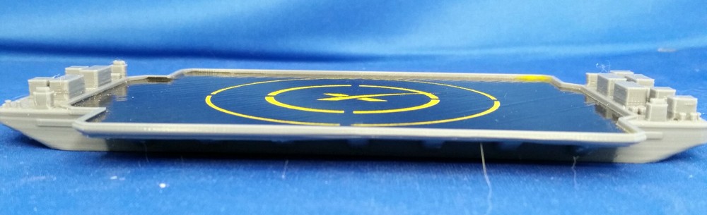 SpaceX Landing Barge Model/Coaster