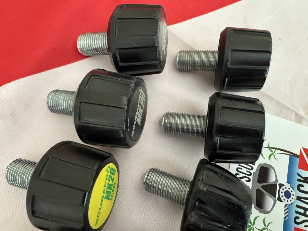 SCUBAPRO YOKE KNOBS SEVERAL DIFFERENT STYLES EACH KNOB SOLD SEPARATELY