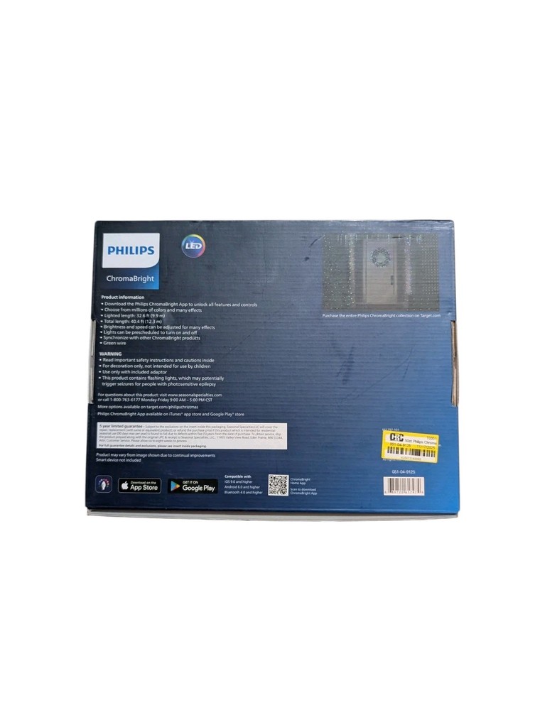 Philips Chromabright App Controlled Lights New