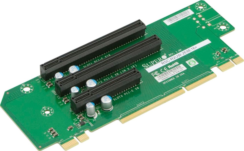 Supermicro RSC-R2UW-2E8E16+ Riser Card
