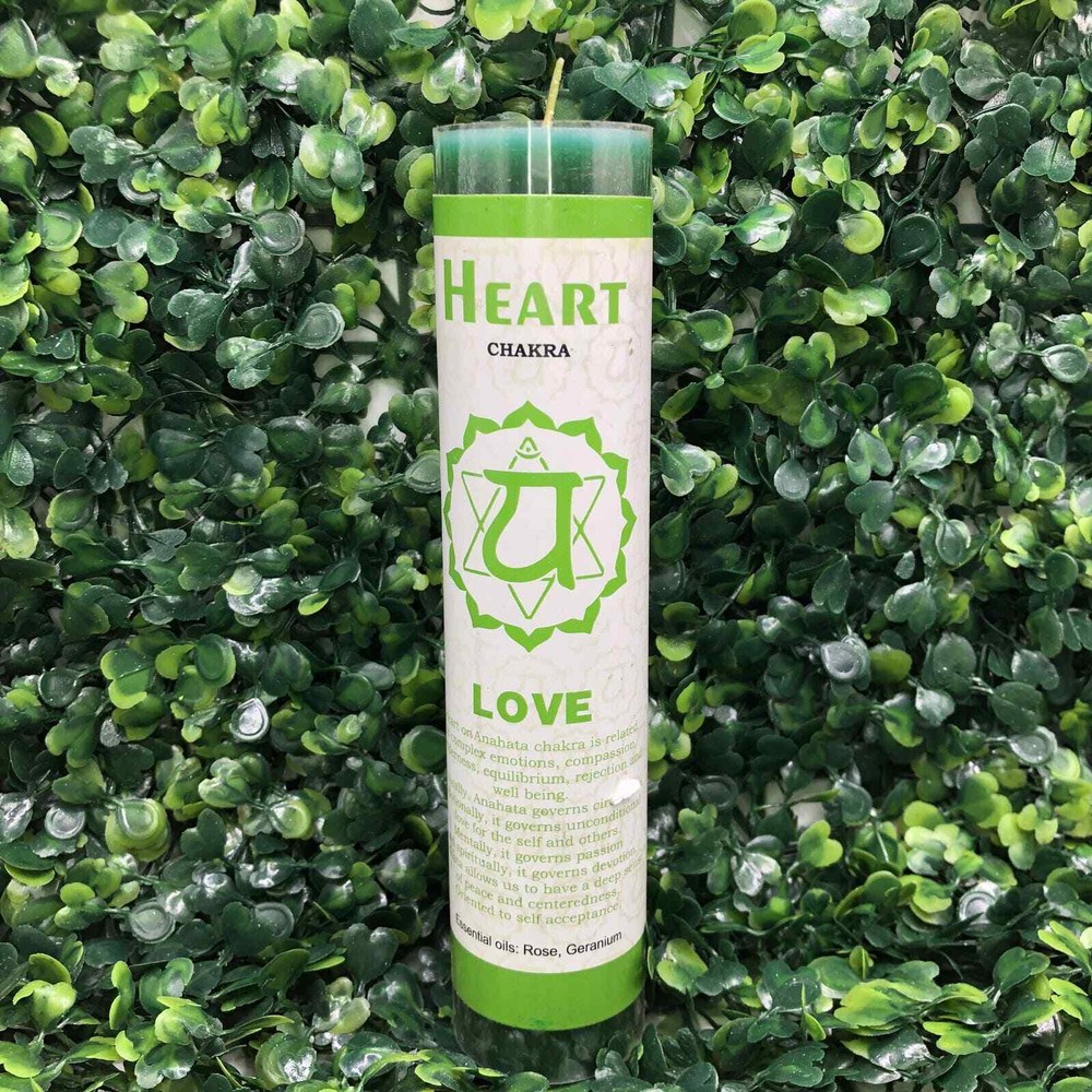 Heart Chakra Candle
