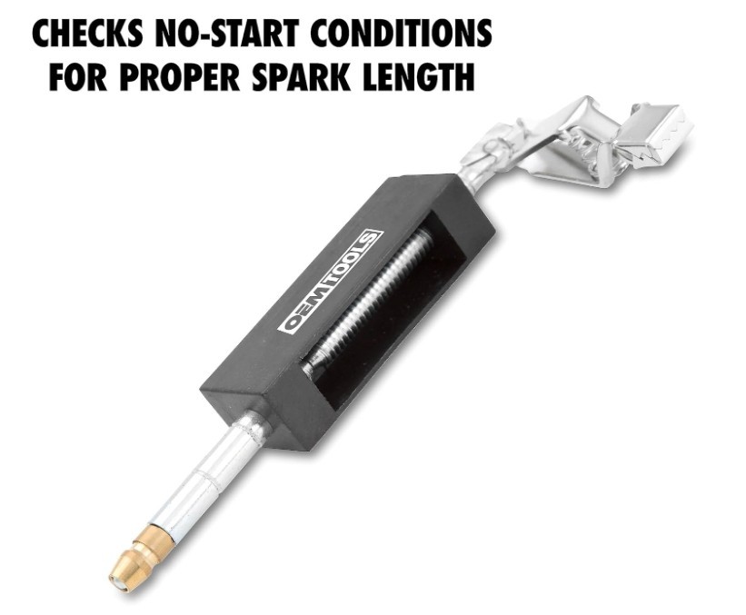 Adjustable Ignition Spark Tester Plug Tool for Small Large Engines Load Checker