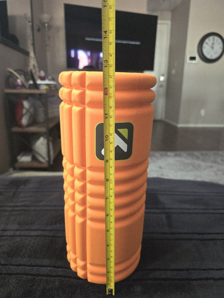 Trigger Point The Grid Foam Roller - Orange 13”x 5.5" Eva Foam