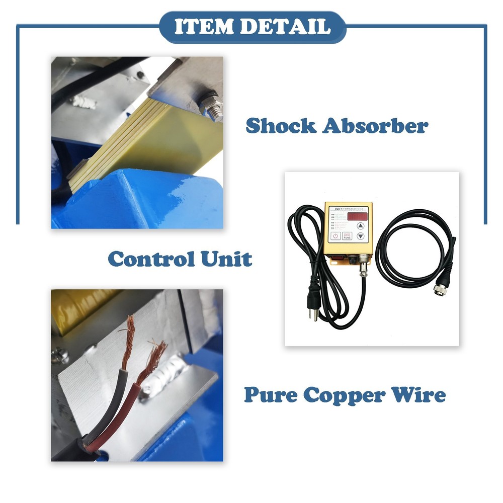 110V GZV-3 Small Electromagnetic Vibration Feeder with Controller Shaking Feeder