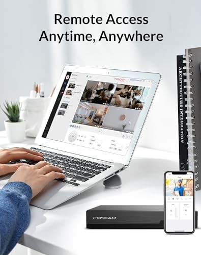 3K 5MP 8CH PoE Network Video Recorder for Home Security Camera System,Work