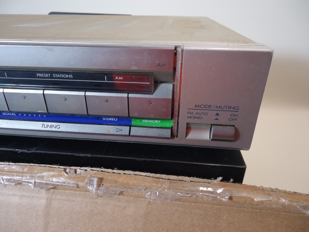 jvc t e3 tuner ,working, with manual