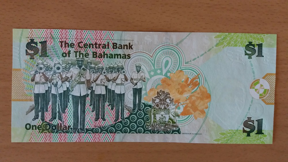 Bahamas 1 dollar 2008 UNC!!
