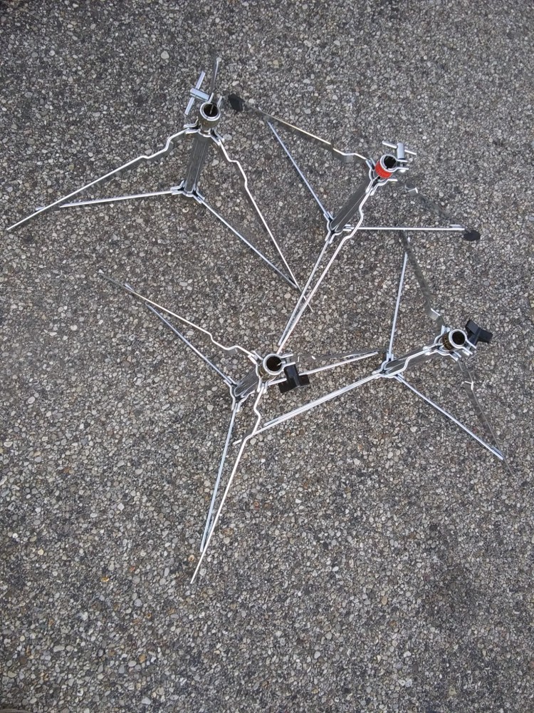 Slingerland cymbal stand bases only quantity 4