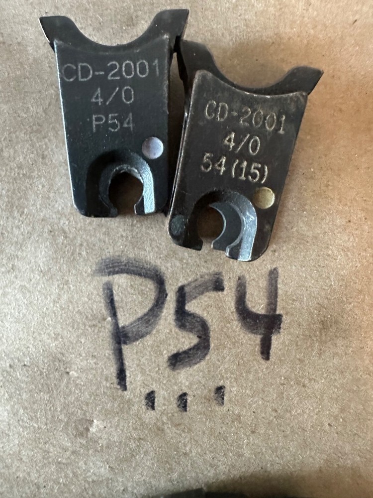 PANDUIT CD 2001 COMPRESSION DIE  P54