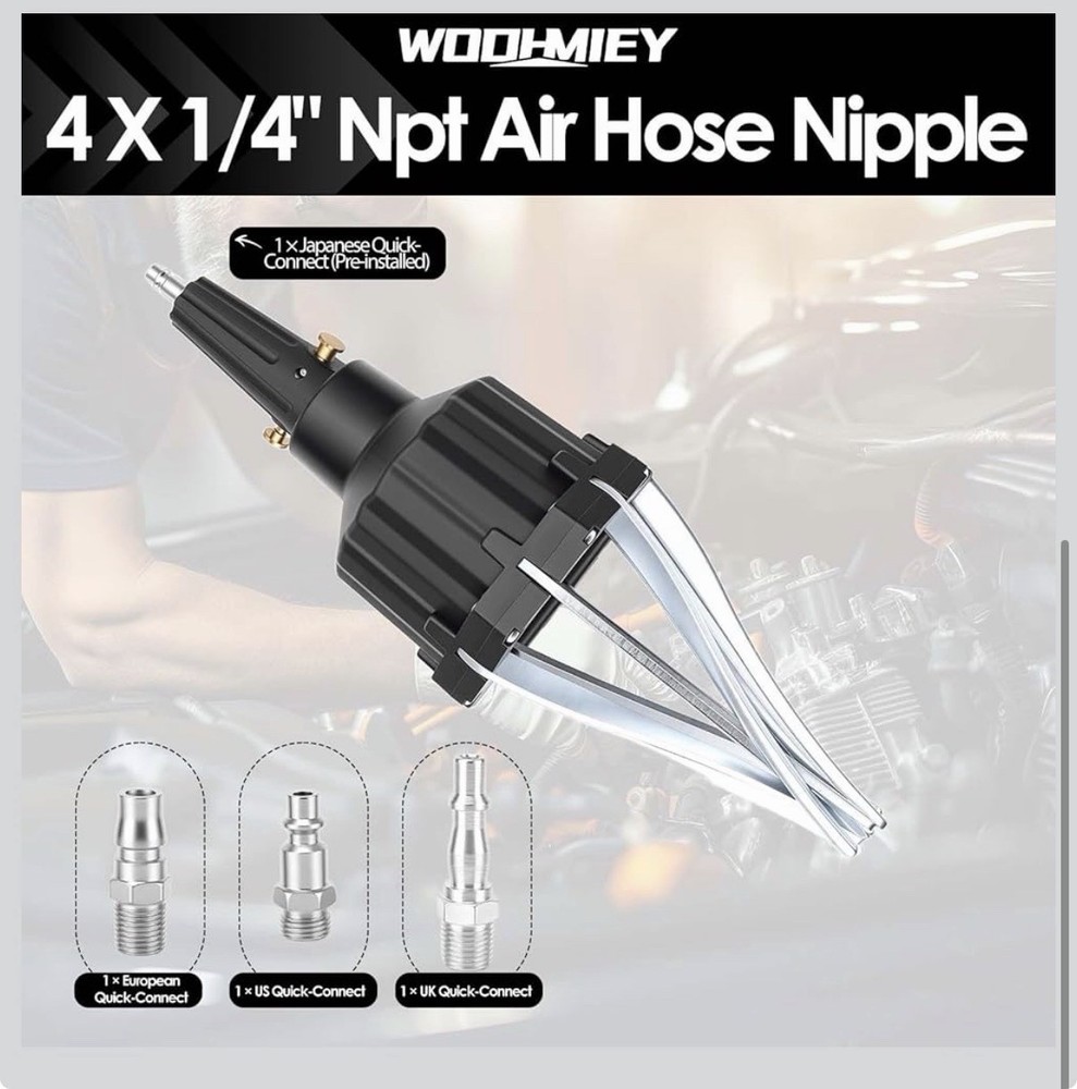 Pneumatic CV Boot Expander Tool Kit Blue Universal Joint Installer Set