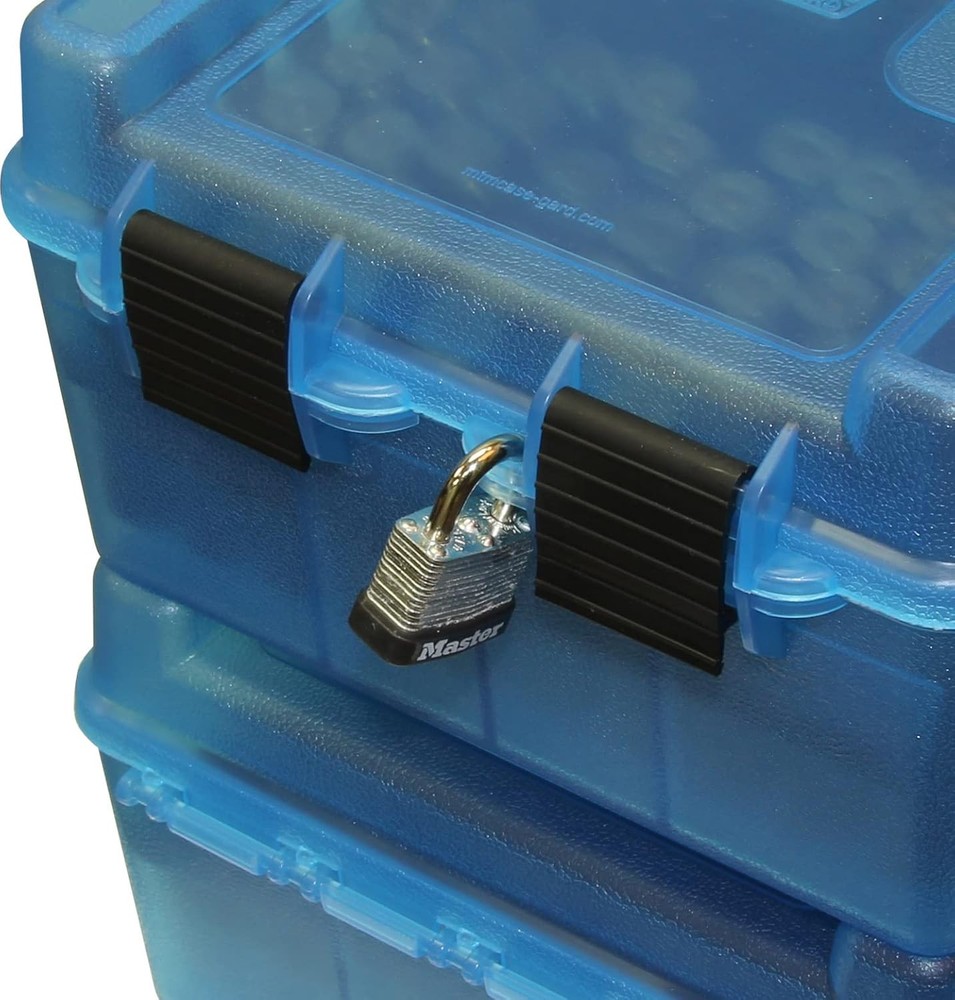 🎯 Secure Ammo Storage Box for Various Rifle Calibers w/ Labels 🏷️