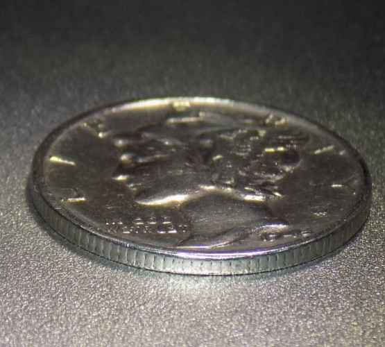 1945 Mercury 090 Silver Dime No Mint Mark