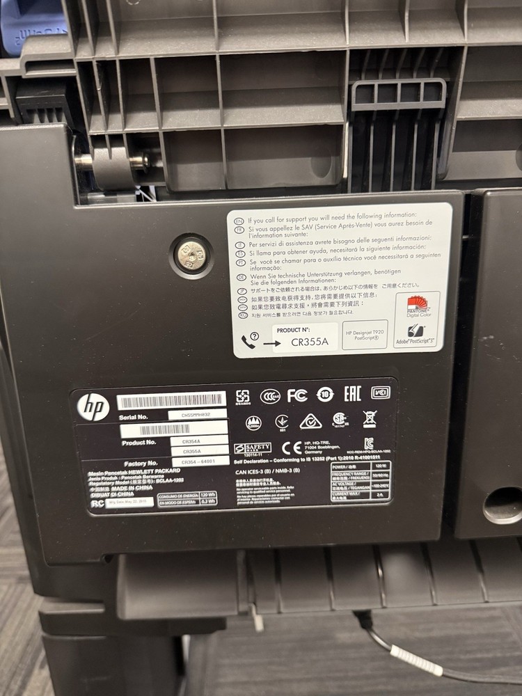 HP Designjet T920 Wide Format Printer Plotter - Free Ohio Delivery