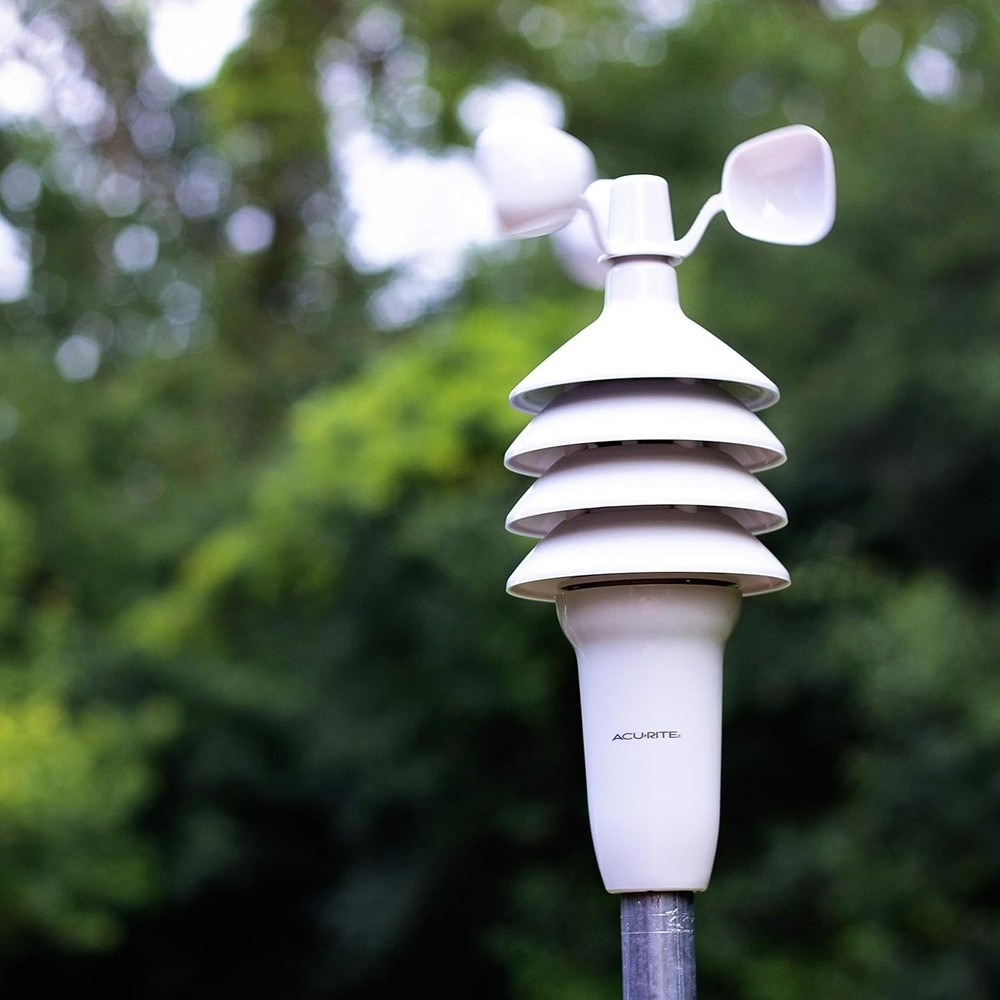 00A3 Wireless Weather Station with Wind Sensor, Black