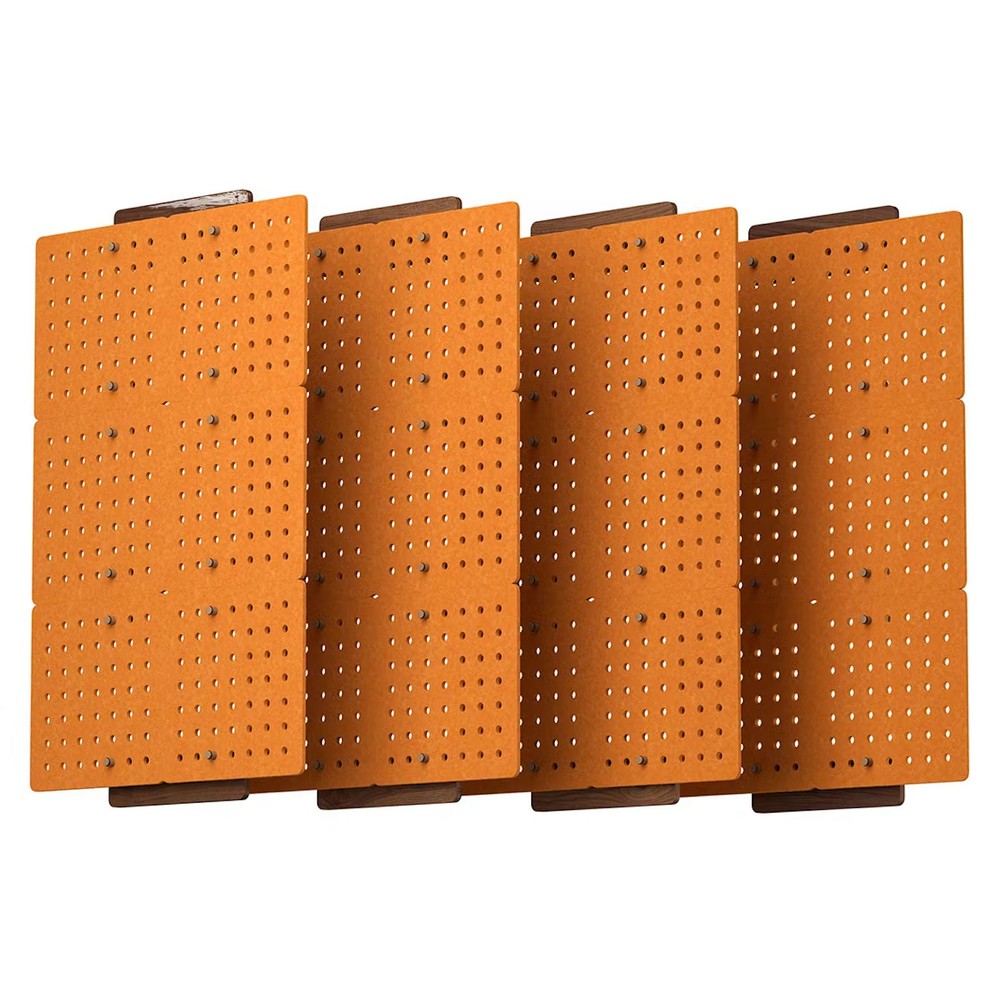 De-Fi Absorber Double Width 4-Column System - 12 Panels, Sunset