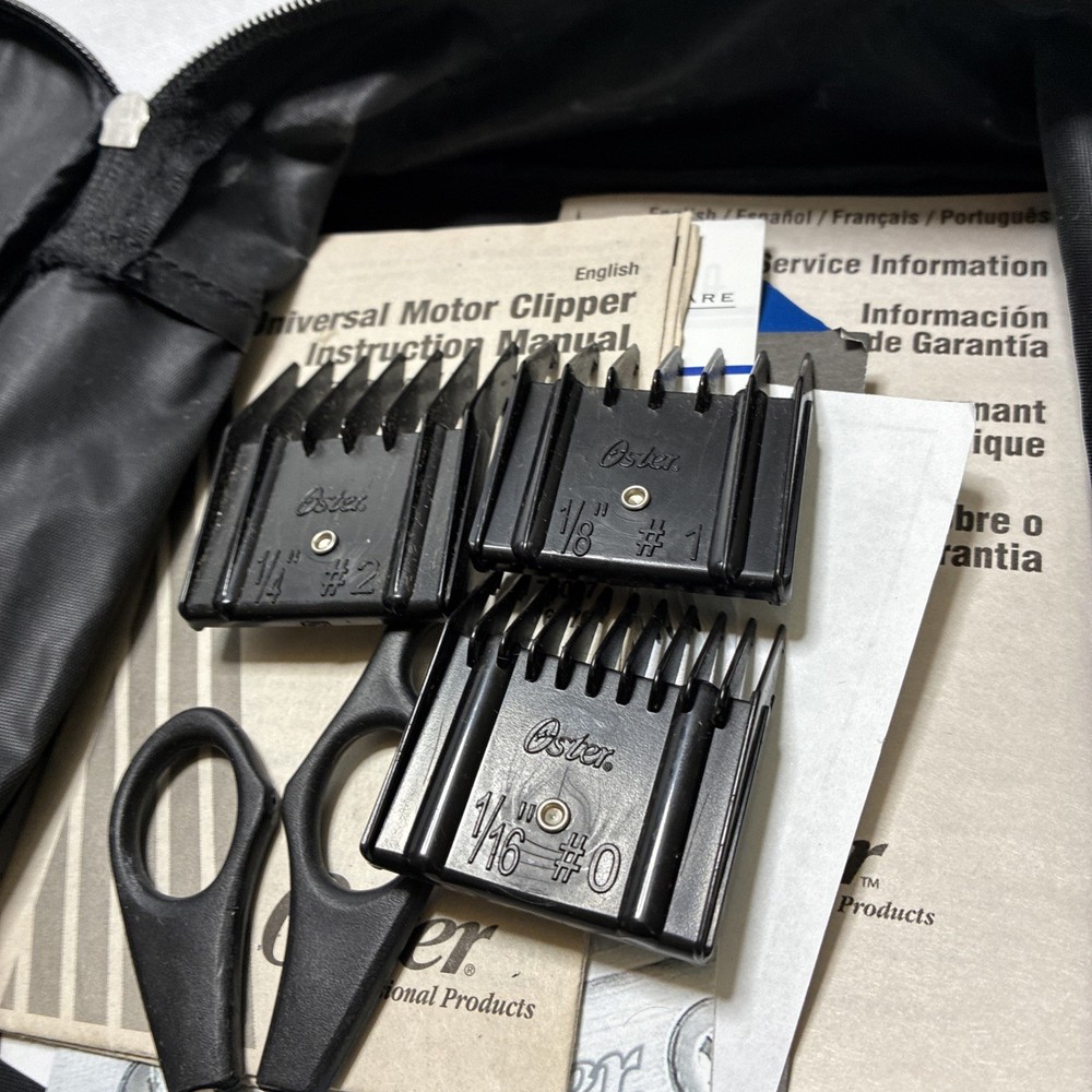 Oster Professional 2 Speed Heavy Duty Clipper Working