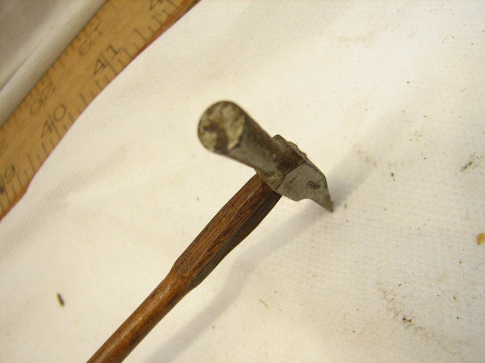 Antique Tiny German Jeweler Watch Makers Silversmith Hammer Tool Delicate Work