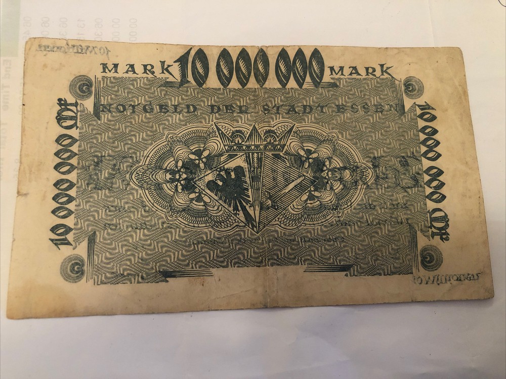 1923 german banknotes
