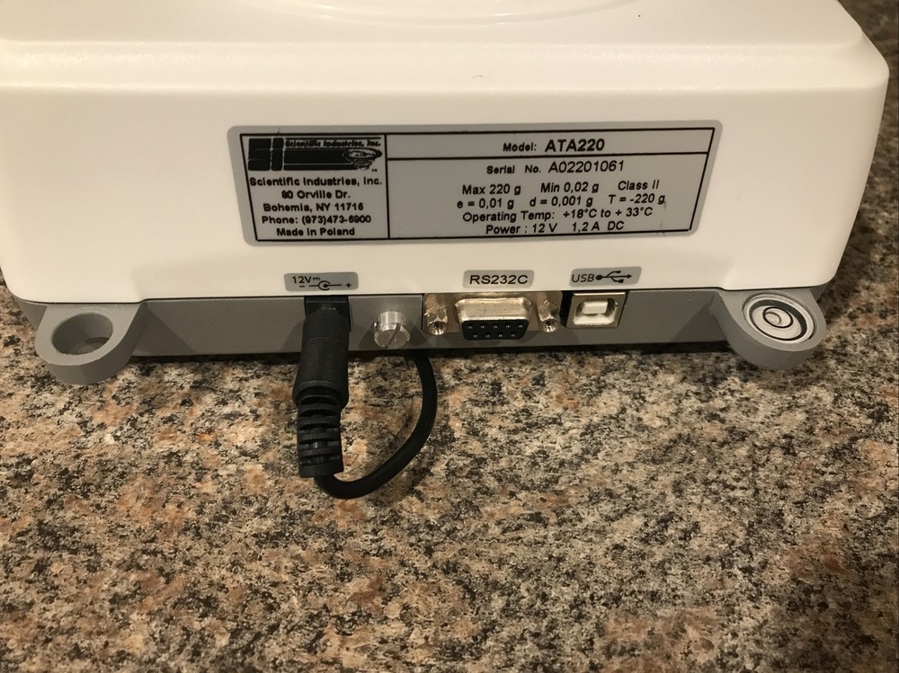 TORBAL ATA220 PRECISION DIGITAL COMPACT BENCH SCALE 220G