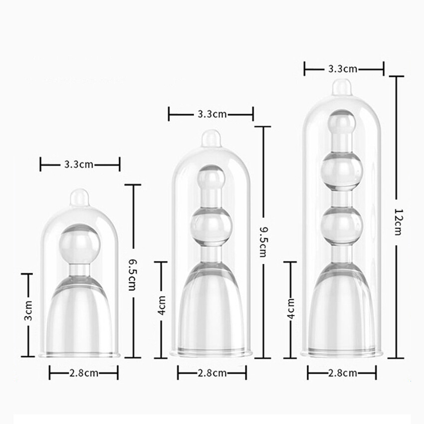 3pcs Penis Glans Foreskin Phimosis Curing Correction Ring For Man Supplement Kit