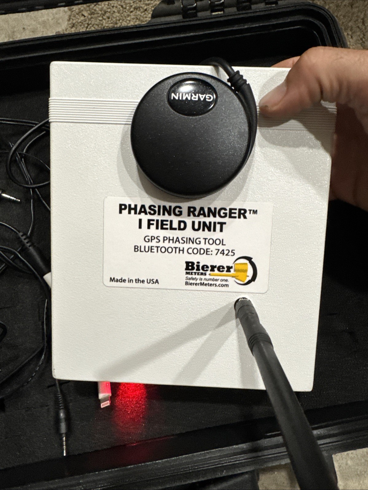 Bierer Phasing Ranger 1 Field Unit With Black Case #849