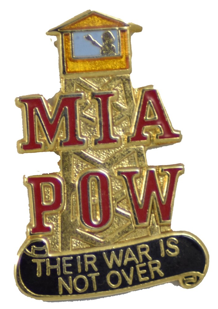 THEIR WAR IS NOT OVER HAT PIN
