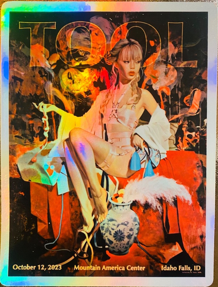 TOOL IDAHO FALLS FOIL STICKER