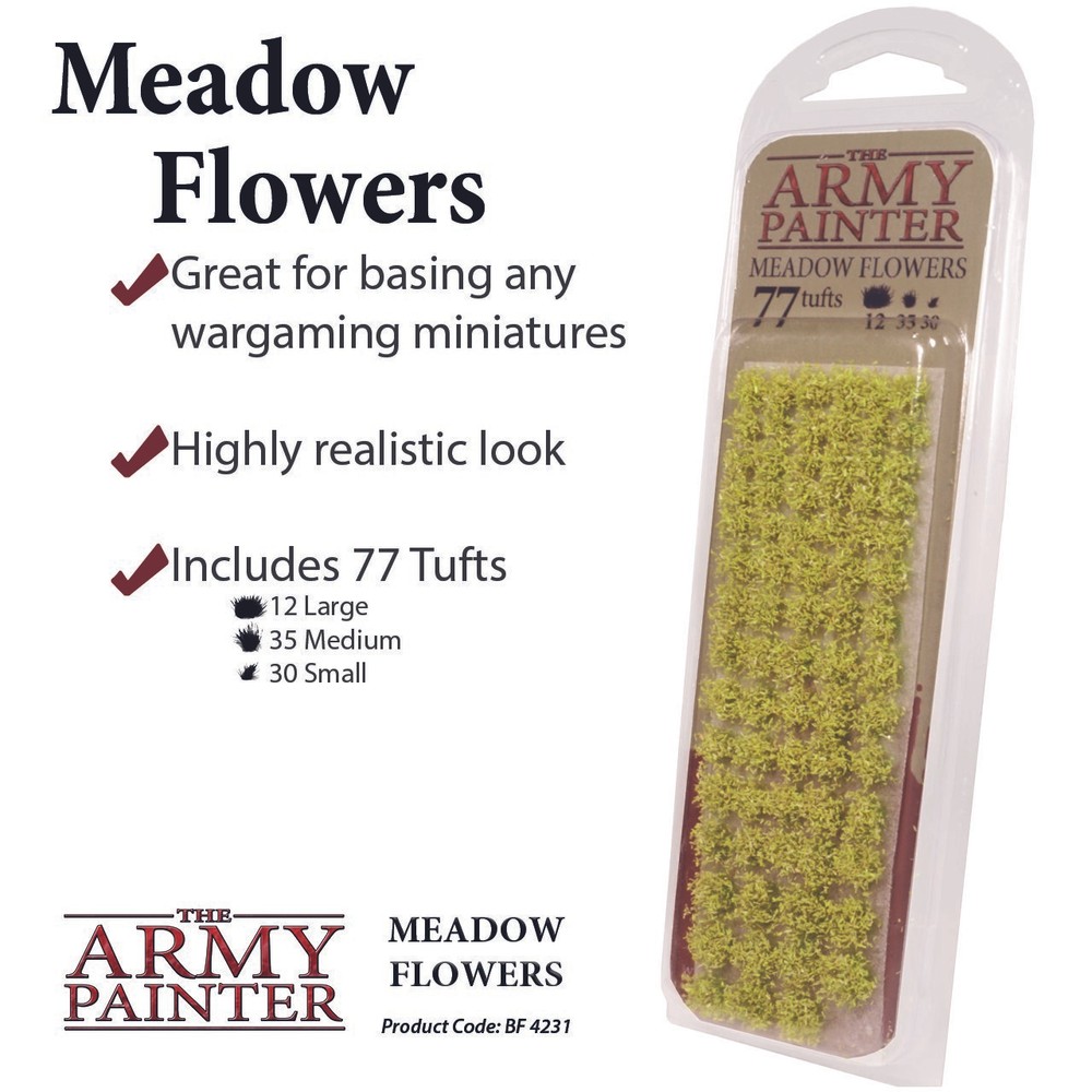 The Army Painter Battlefields Tuft Meadow Flowers