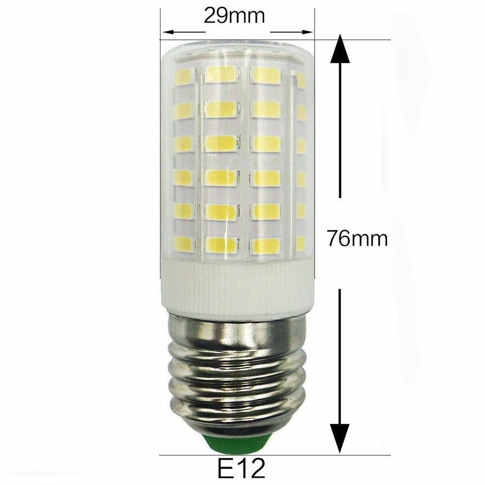 2pcs E27/E26 LED Light Bulb 66-5730 Ceramics Corn Lights 110V Equivalent 100W