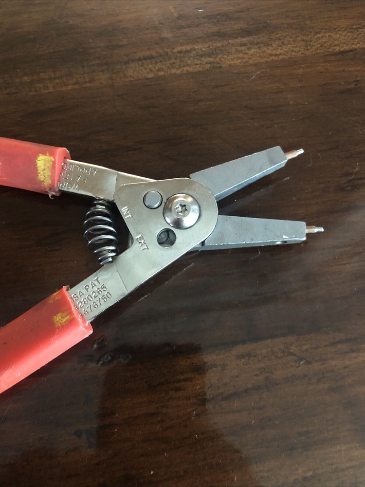 Blue-Point Int-Ext Lock Ring Pliers 7-5/8"