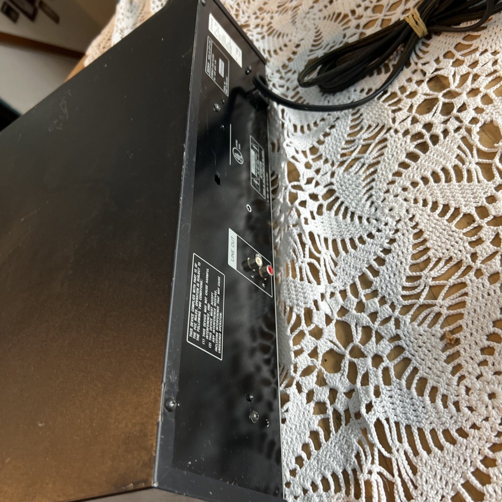 Sony CDP-C245 5-Disc CD Player Changer High Density Linear Converter