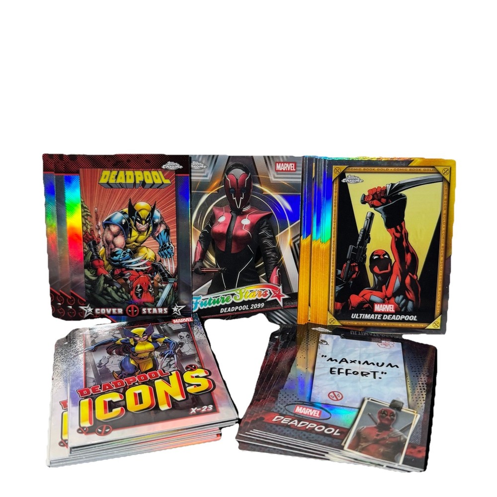 2025 Topps Chrome Deadpool Insert - COMPLETE YOUR SET - PYC