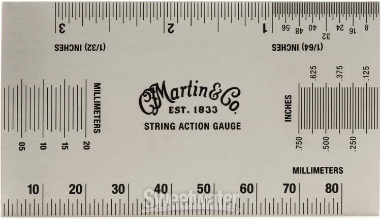 Martin String Action Gauge