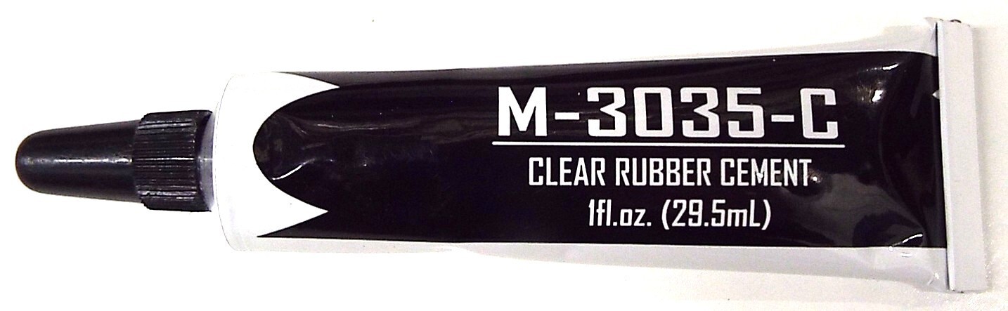 Tube of Clear Speaker Repair Glue for all woofer cones, foam & rubber surrounds