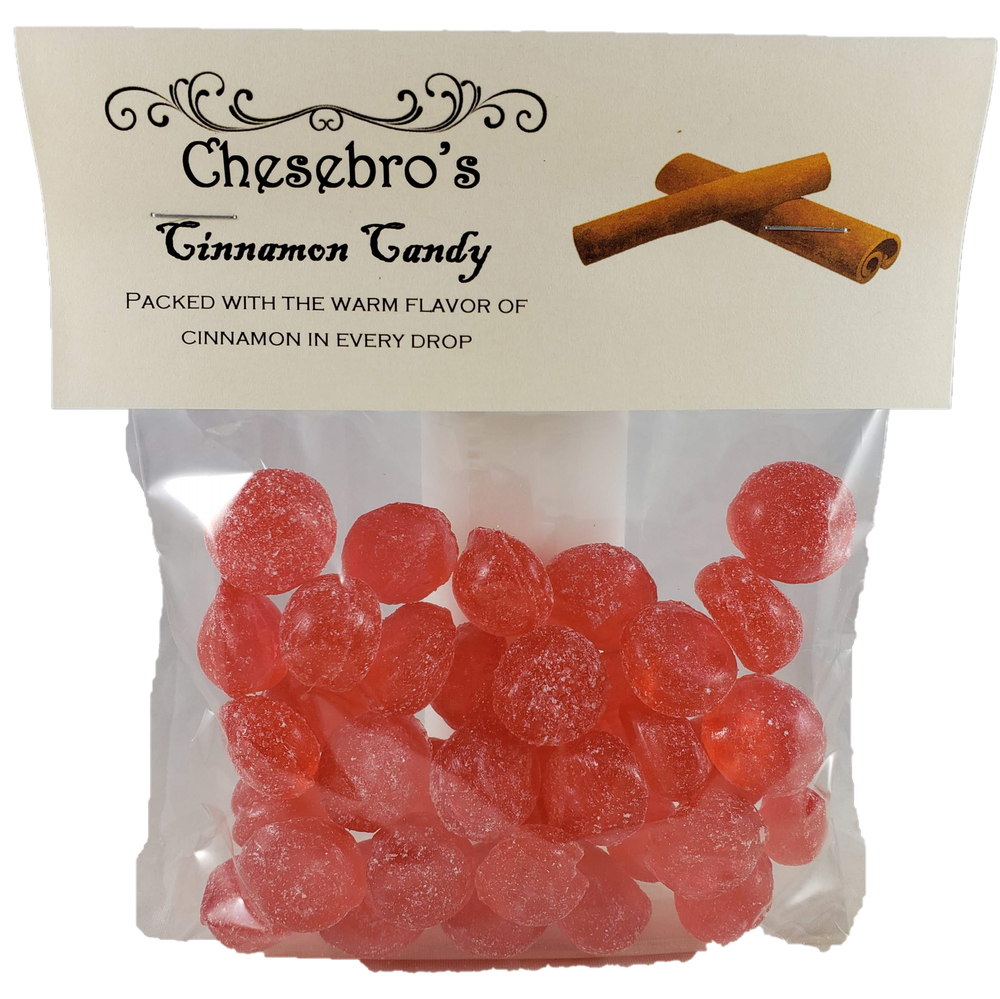 Cinnamon Hard Candy Drops 4.5 Ounces